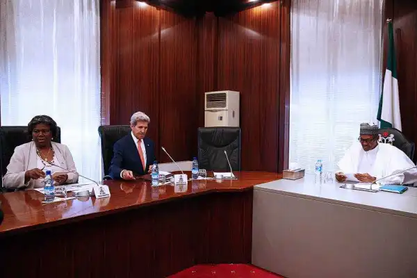 Buhari thanks US for intervention in 2015, says corruption war will continue